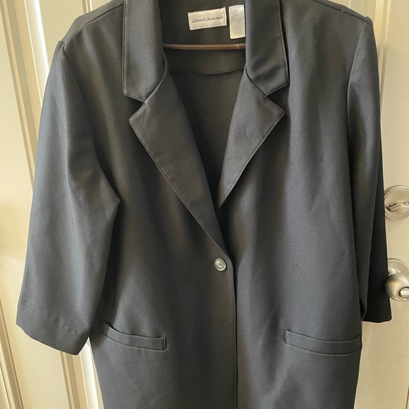 Alfred Dunner Jackets & Blazers - Alfred Dunner Black Women's Blazer